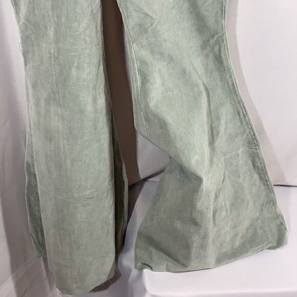 WE THE FREE CURVY HIGH-RISE BACK LACE CORDS MOSS - Picture 5 of 6